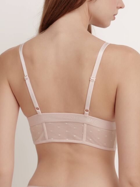 Non-wired bustier MESH&DOTS LBE 1883 - buy in the online store Conte