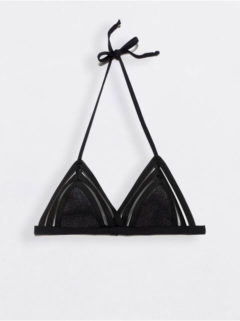 Лиф с мягкими треугольными чашками с эффектом мерцания ELLIE - купить в интернет-магазине Conte