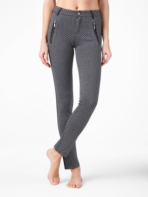 Classic jacquard leggings ARKADIA - buy in the online store Conte