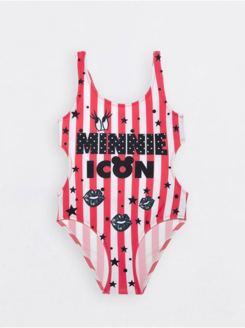 Слитный купальник с разрезами по бокам и спинке MINNIE ICON ©Disney Слитный купальник с разрезами по бокам и спинке MINNIE ICON ©Disney - купить в интернет-магазине Conte