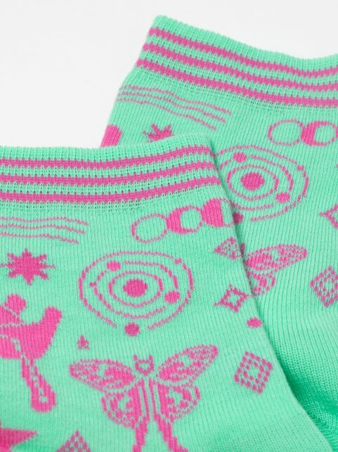 Хлопковые носки с рисунками «Symbol» - купить в интернет-магазине Conte