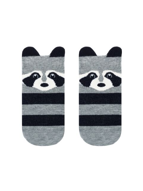Короткие носки с декоративными ушками «Енотики» - купить в интернет-магазине Conte