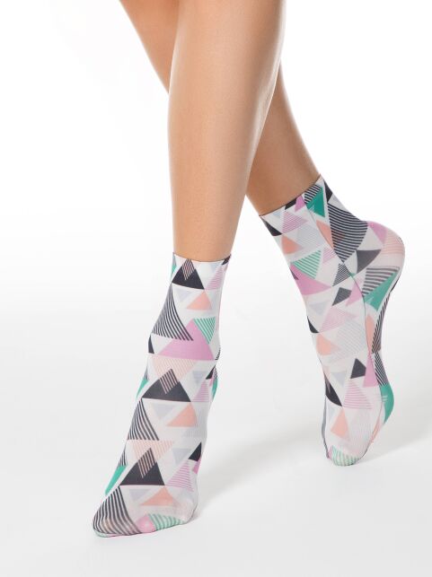 Socks with print FANTASY 70 - buy in the online store Conte