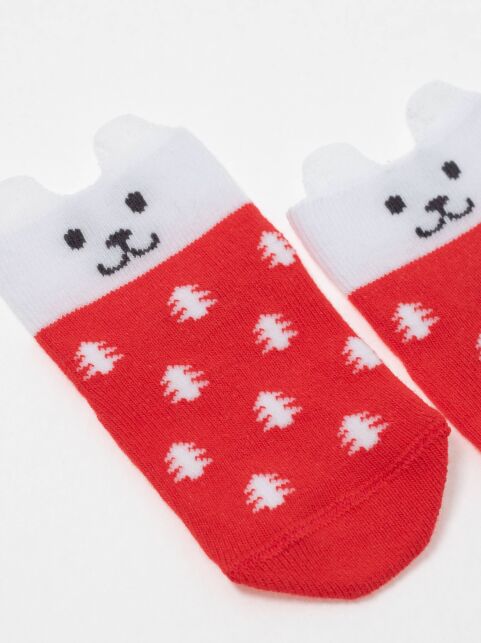 Kids socks NEW YEAR "Сhristmas bear" - buy in the online store Conte