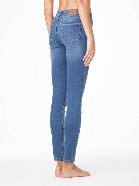 Modeling jeans Skinny with a medium fit 4640/4915L - buy in the online store Conte