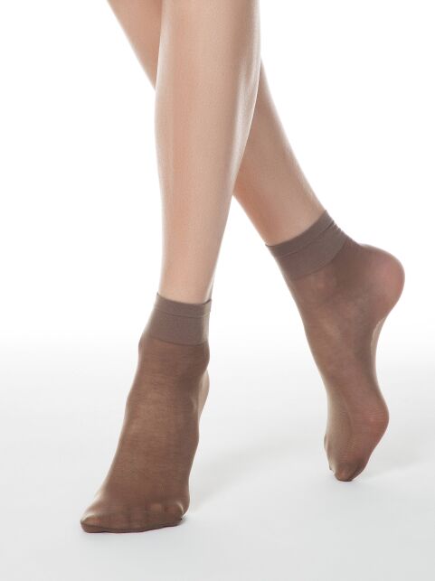 Socks with a sealed elastic band TENSION SOFT 20 (1 pair) - buy in the online store Conte