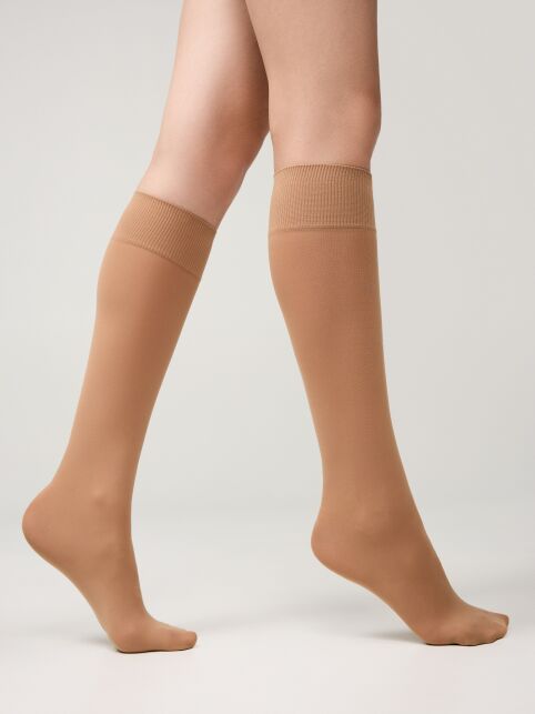 Плотные гольфы Microfibra 50 (конверт) - купить в интернет-магазине Conte