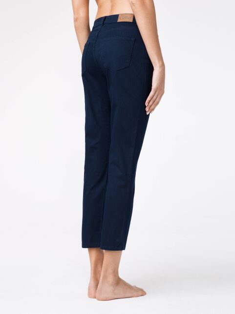 Cropped jeans with a medium fit CON-139B - buy in the online store Conte