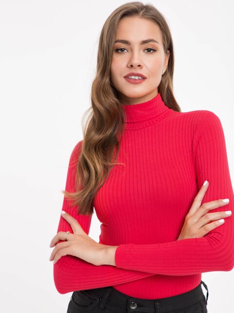 Classic ribbed turtleneck bodysuit 823 - buy in the online store Conte