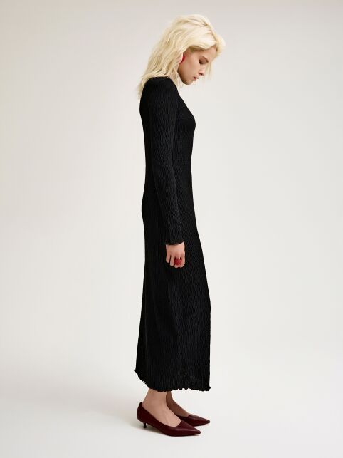 Платье-макси с жатым эффектом LPL 3239 - купить в интернет-магазине Conte