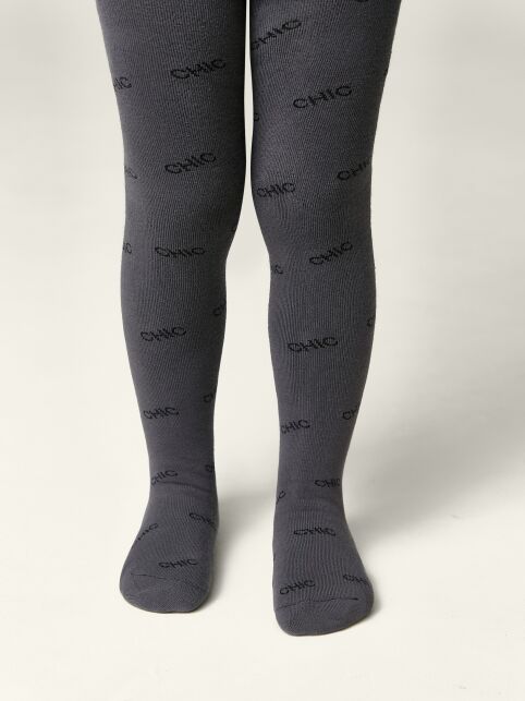 Колготки SOF-TIKI (махровые внутри) с надписью "chic" - купить в интернет-магазине Conte