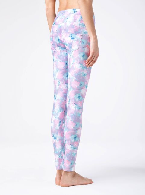Джеггинсы с акварельным принтом ASTER - купить в интернет-магазине Conte