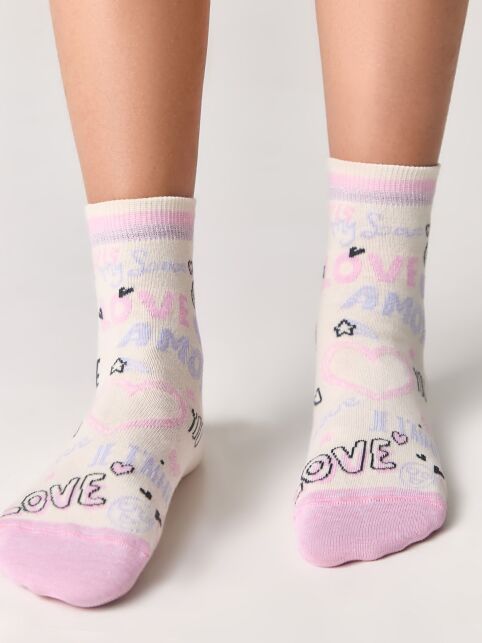 Хлопковые носки TIP-TOP с рисунками, модель 498 - купить в интернет-магазине Conte