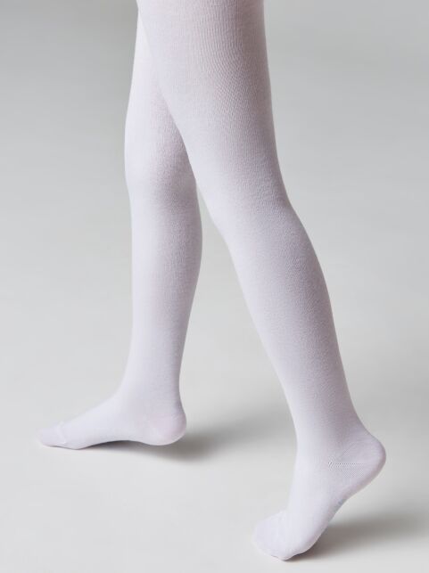 Колготки детские хлопковые TIP-TOP белый 000 - купить в интернет-магазине Conte