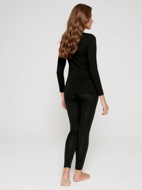 Термолеггинсы со средней посадкой и манжетами по низу LLGT 591 (в пакете) - купить в интернет-магазине Conte