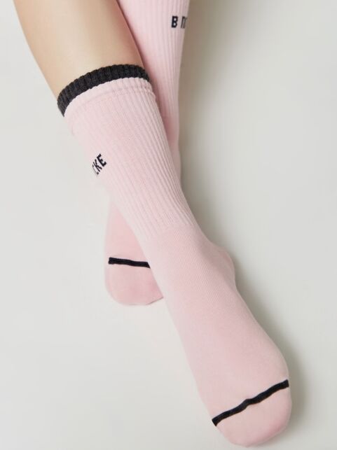 Удлиненные носки из хлопка в рубчик с надписью «В поиске» - купить в интернет-магазине Conte