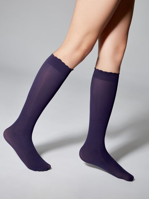Матовые гольфы из микрофибры PRINCESS - купить в интернет-магазине Conte