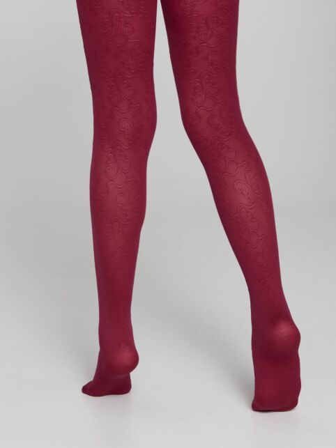 Колготки из микрофибры с рельефным рисунком DAISY - купить в интернет-магазине Conte