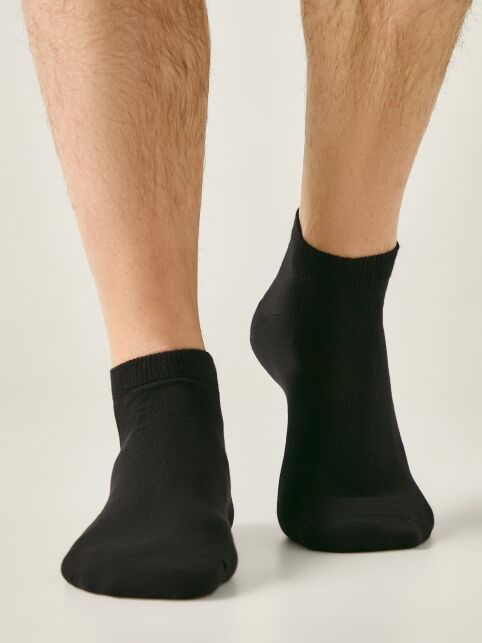 Укороченные белые носки из хлопка - купить в интернет-магазине Conte