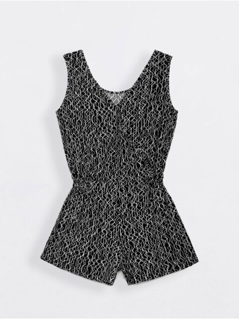 Jumpsuit with a geometric pattern CELINE - buy in the online store Conte