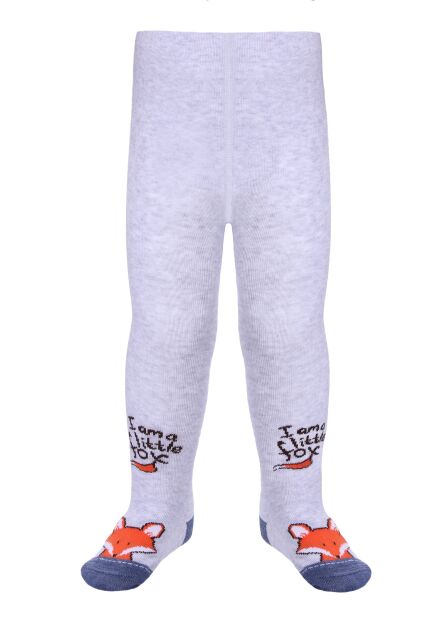 Колготки хлопковые детские TIP-TOP светло-серый 440 - купить в интернет-магазине Conte