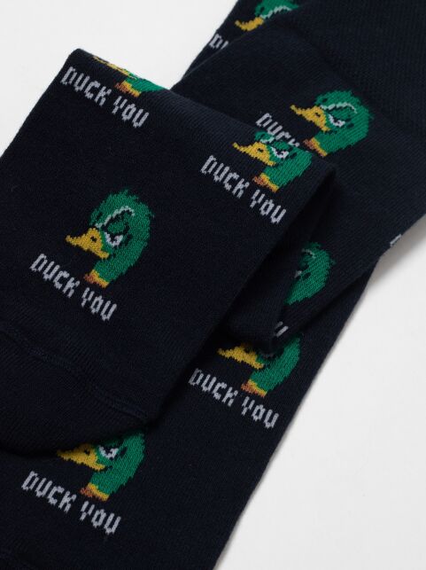 Хлопковые носки с рисунком «Duck you» - купить в интернет-магазине Conte