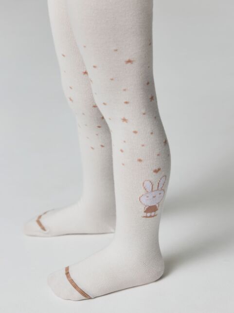 Хлопковые колготки с рисунком “Rabbit” - купить в интернет-магазине Conte