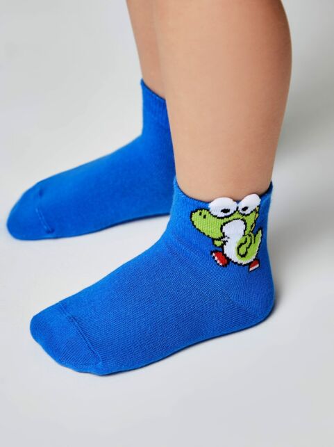 Носки из хлопка с декоративным 3D-пикотом “Dinosaur” - купить в интернет-магазине Conte