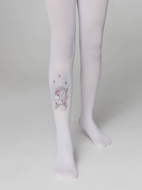 Колготки из микрофибры с рисунком BEAUTY - купить в интернет-магазине Conte