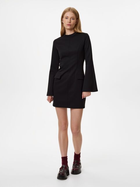 Платье-mini с рельефными швами из трикотажного полотна LPL 3223 - купить в интернет-магазине Conte