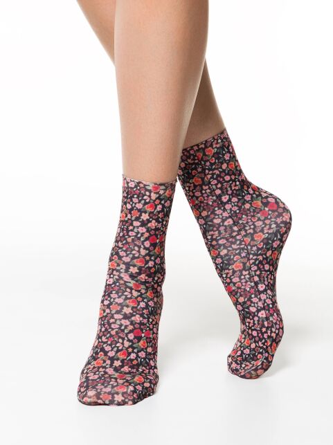 Flower meadow socks - buy in the online store Conte