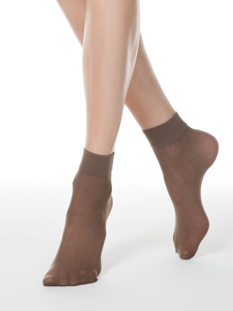 Socks with a sealed elastic band TENSION 40 (2 pairs) - buy in the online store Conte