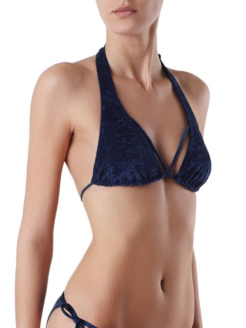 Лиф-халтер женский с мягкими треугольными чашками ROXY VELVET марино - купить в интернет-магазине Conte