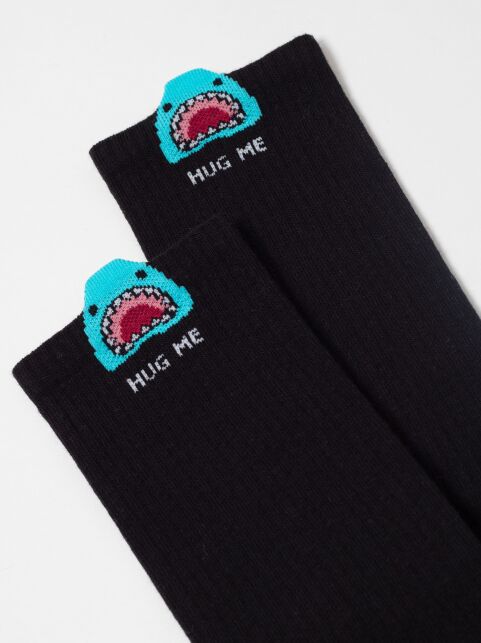 Удлиненные носки в рубчик декоративным 3D-пикотом “Shark” - купить в интернет-магазине Conte