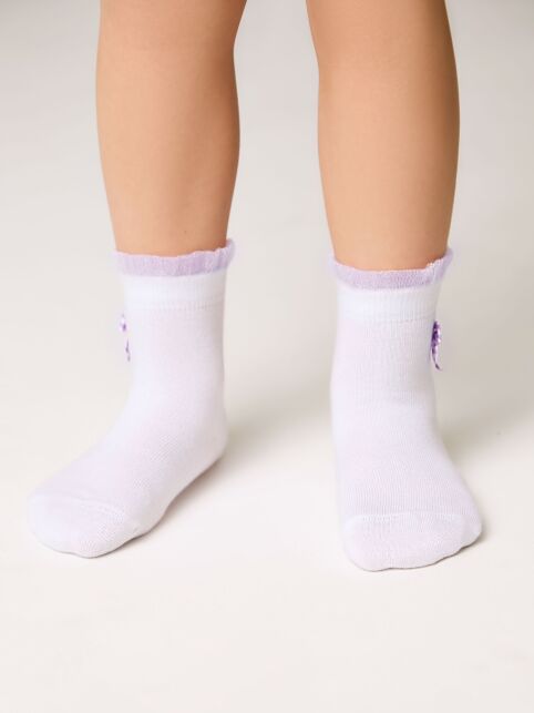 Носки TIP-TOP с декоративным бантиком и воздушным волнистым бортом - купить в интернет-магазине Conte