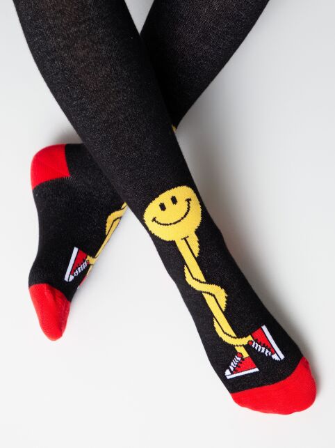 Хлопковые колготки с рисунком “Smile” - купить в интернет-магазине Conte