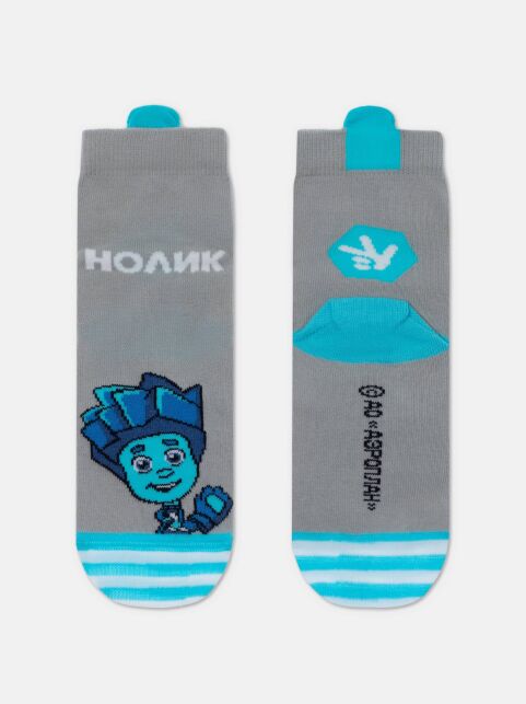 Носки с рисунком Нолик по лицензии «Фиксики» - купить в интернет-магазине Conte