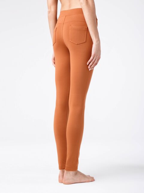 Extra soft jeggings with thermal effect LIBERTY PLUSH - buy in the online store Conte