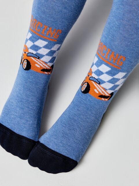 Хлопковые колготки с рисунком “Racing” - купить в интернет-магазине Conte