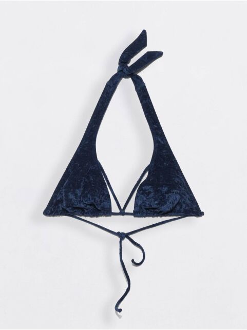 Лиф-халтер женский с мягкими треугольными чашками ROXY VELVET марино - купить в интернет-магазине Conte