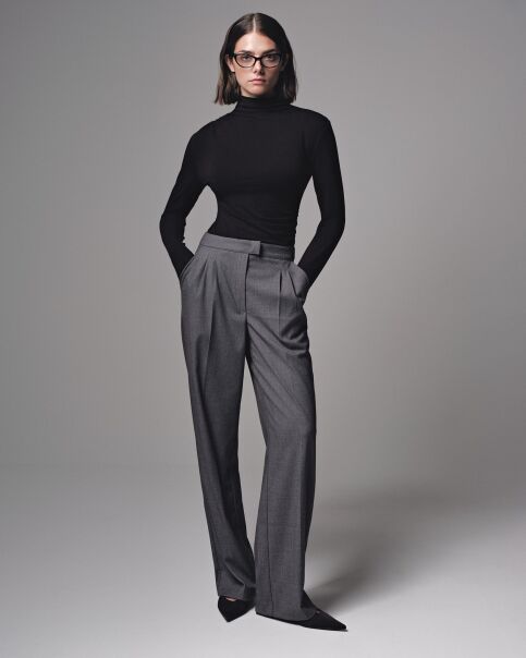 Боди из вискозы воротником-стойкой LBD 3250 - купить в интернет-магазине Conte