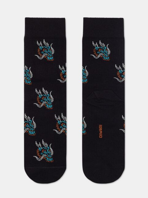 Хлопковые носки с рисунком «Mask» - купить в интернет-магазине Conte