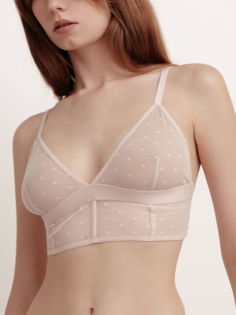 Non-wired bustier MESH&DOTS LBE 1883 - buy in the online store Conte