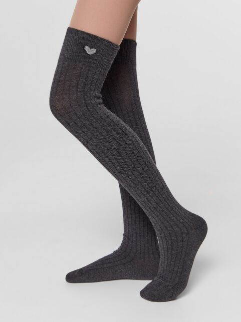 Хлопковые гольфины с сияющим сердечком - купить в интернет-магазине Conte