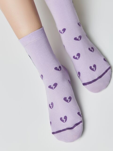 Хлопковые носки с рисунком «boy's tears» - купить в интернет-магазине Conte