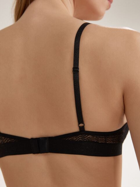 Бюстье из сетки с узором «зигзаг» и фигурным вырезом WAVE LBE 2975 - купить в интернет-магазине Conte