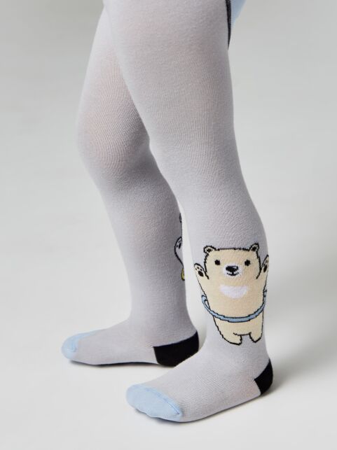 Хлопковые колготки с рисунком «Just have fun» - купить в интернет-магазине Conte