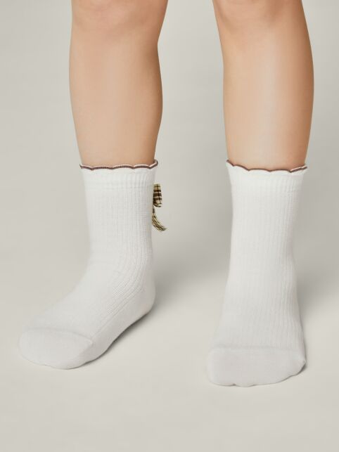 Носки TIP-TOP с декоративным бантиком и волнистым бортом - купить в интернет-магазине Conte