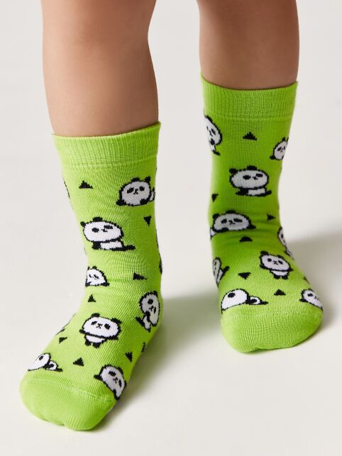 Антискользящие носки TIP-TOP с рисунком «Panda» Антискользящие носки TIP-TOP с рисунком «Panda» - купить в интернет-магазине Conte
