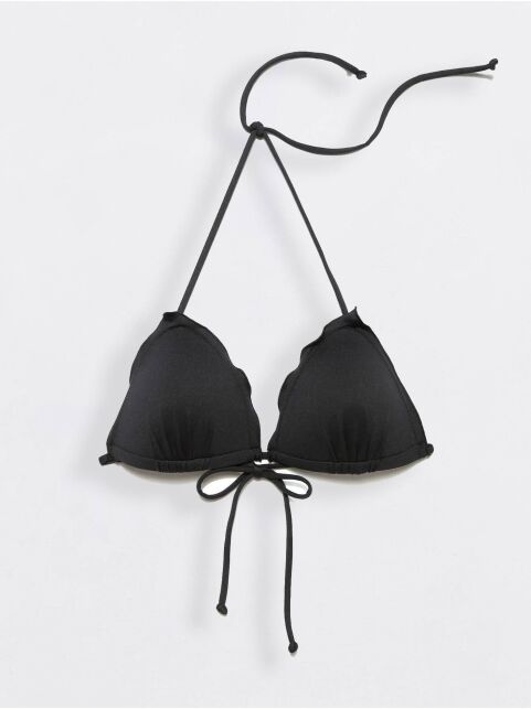 Лиф женский с мягкими треугольными чашками IBIZA черный - купить в интернет-магазине Conte